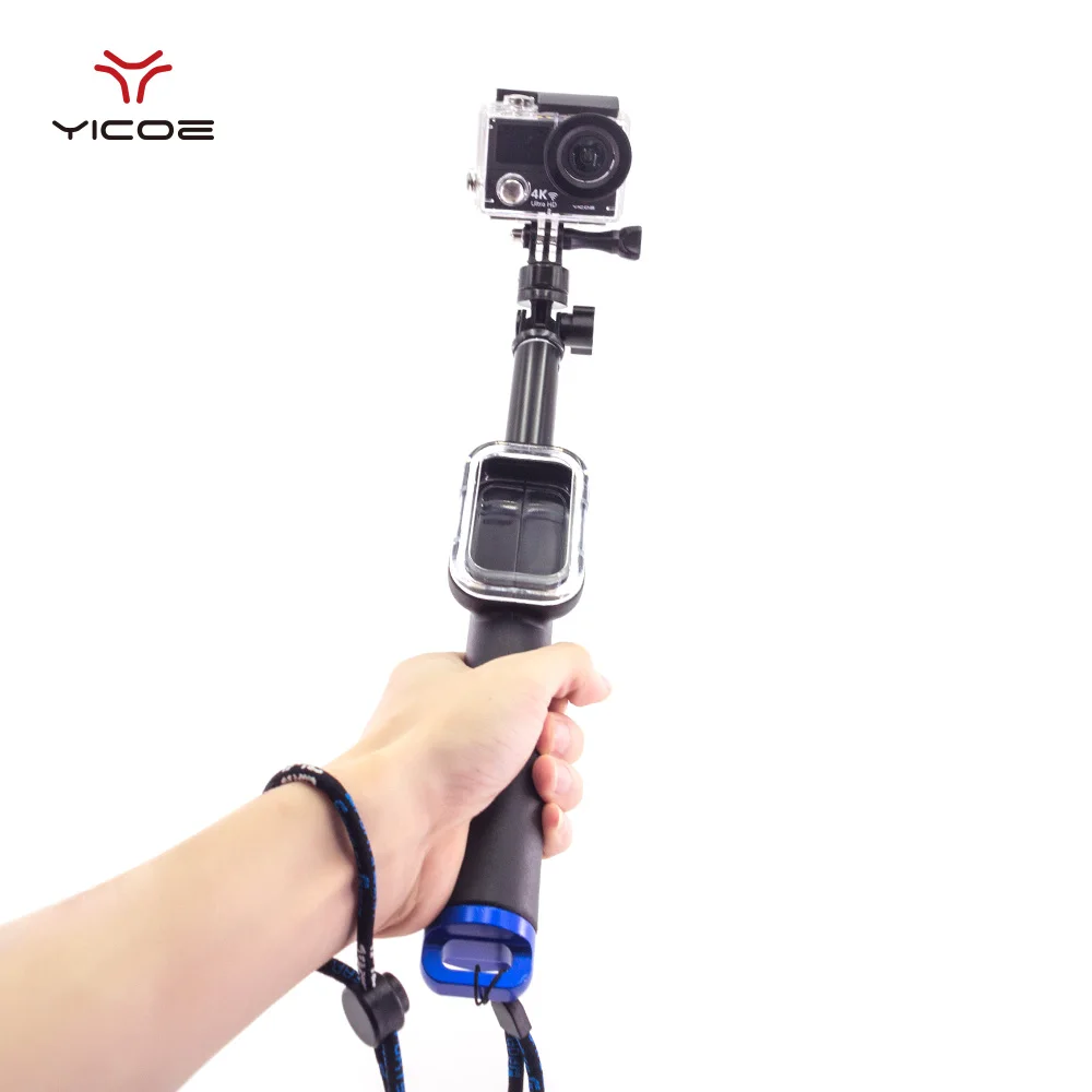 Дистанционный полюс ручной монопод для селфи с Wi-Fi дистанционным креплением +
