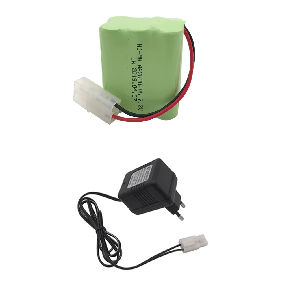 7 2 В 2800 мАч AA Ni-MH батарея с USB зарядным устройством 5В кабель высокой емкости