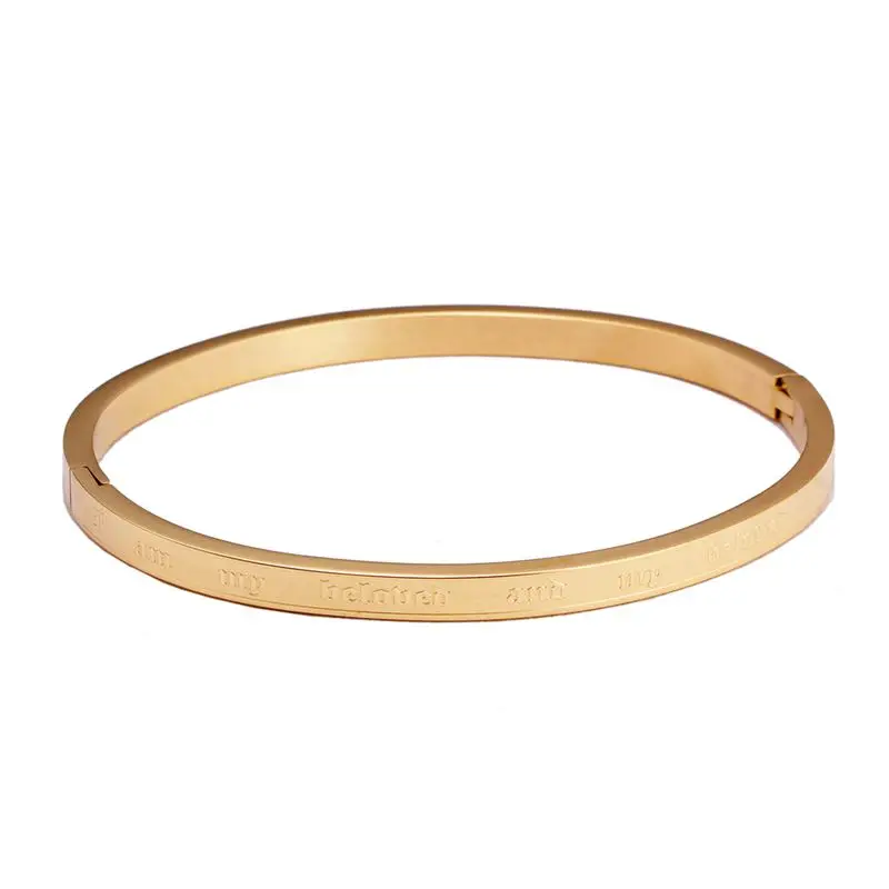 gold style 6 Роскошные брендовые браслеты, винтажные очаровательные браслеты из нержавеющей стали, открытые браслеты-манжеты для женщин, дамские повседневные Свадебные ювелирные изделия - Окраска металла: gold style 6