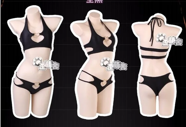 cotton black SUPERSONICO, костюм для косплея, супер сонико, комплект кожаной одежды, T. M. Revolution, сексуальное нижнее белье, купальник, косплей, униформа - Цвет: cotton black