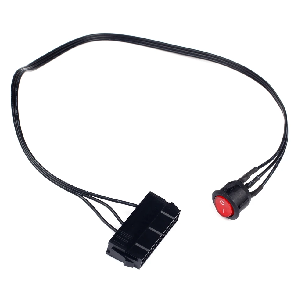 Baaqii 24 контактный разъем ATX PSU Питание стартер тестер запуска джемпер на
