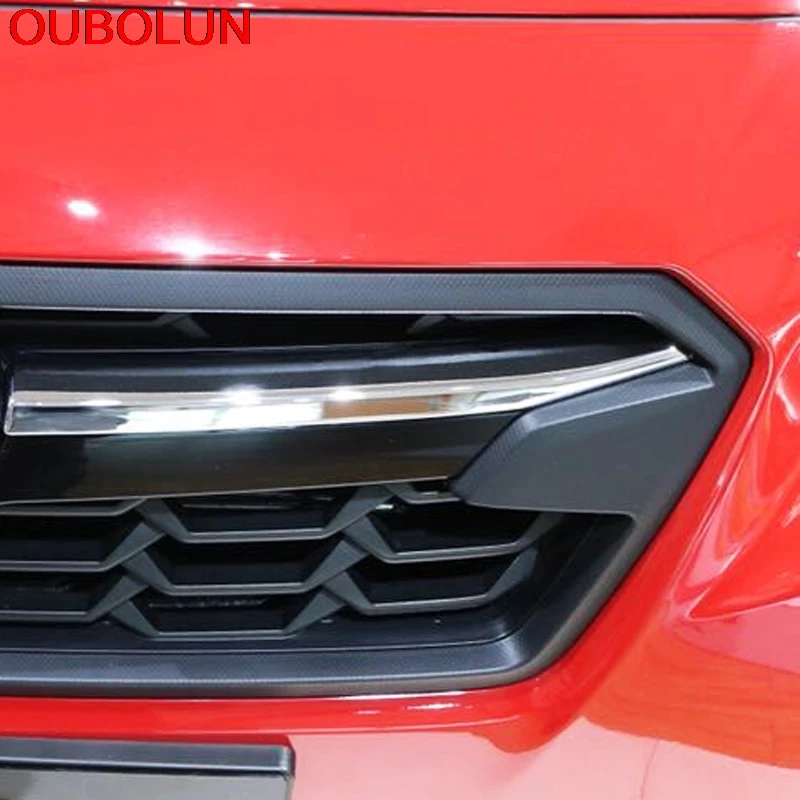 OUBOLUN 4 шт. для 5 дверного хэтчбека Subaru XV 2017 2018 ABS хром внешние аксессуары верхняя