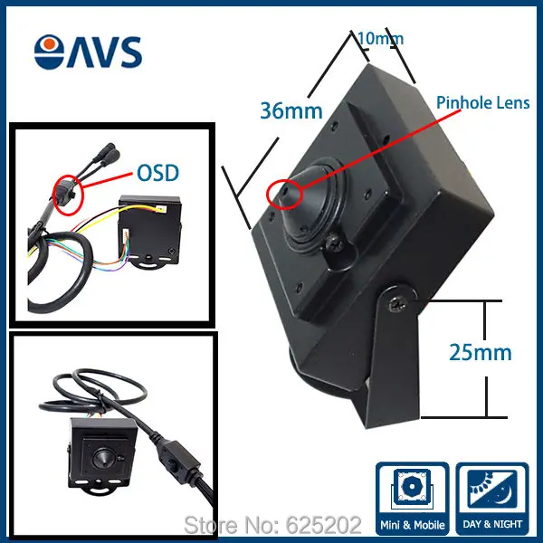 Мини камера для банкомата с объективом 3 7 мм 90 градусов Sony CCD 700TVL OSD WDR|ccd 700tvl|atm machine