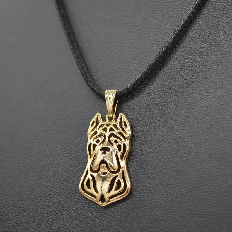 Женская веревочная цепочка подвеска ожерелья для влюбленных металлические