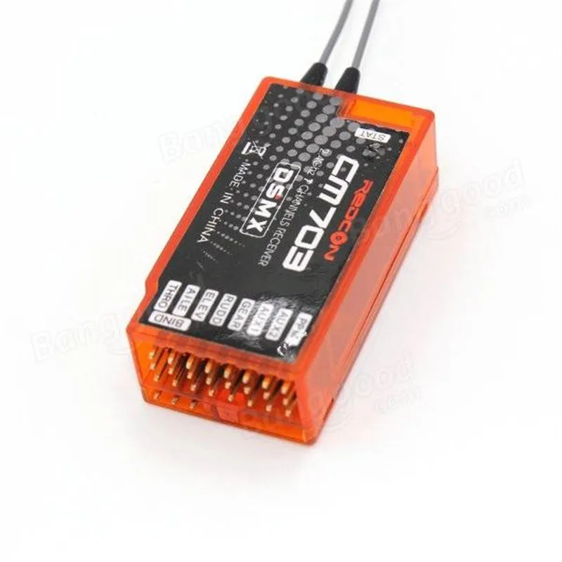1 шт. REDCON CM703 2 4G 7CH совместимый приемник с PPM выходом для Rc самолета DIY аксессуары