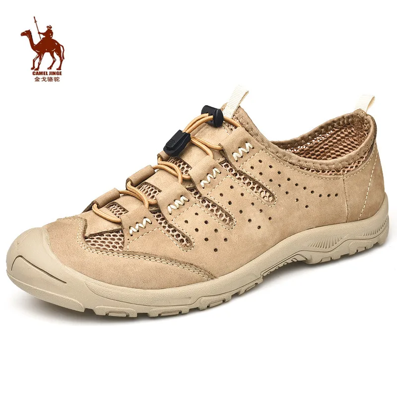

CAMEL JINGE Mens Hiking Shoes Summer Mountain Climbing Sneakers Shoes Outdoor Tactical Boots Military Chaussure Randonnee Homme