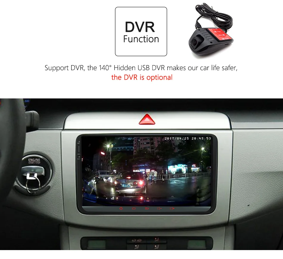 Eunavi 2 din ips TDA7851 Android 9,0 Автомагнитола Стерео gps для VW Passat B6 CC Polo GOLF 5 6 Touran Tiguan Magotan Seat NO DVD