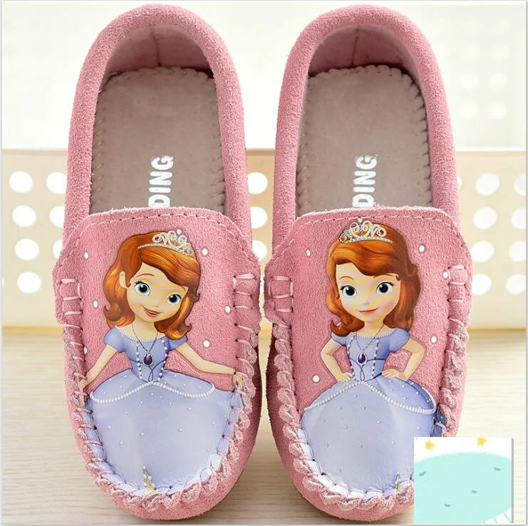 OMDS Child 's Shoes Girl Dou Cartoon Princess Sophia Children Comfortable Soft Bottom Baby Spring Autumn YXX | Детская одежда и