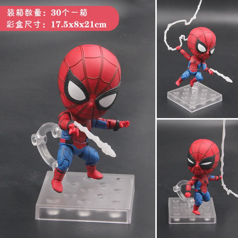 Мстители 4 эндгейм Nendoroid Железный человек Локи Тор Капитан Америка Фигурки игрушки Аниме Avangers эндгейм супер герой Nendoroid