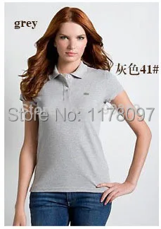 The fashion women T shirt casual short-sleeved t-shirt lapel Pique short sleeve more colors 5pcs | Женская одежда