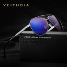 Мужские Винтажные Солнцезащитные очки VEITHDIA, классические дизайнерские очки с поляризационными стеклами, модель 3562 года
