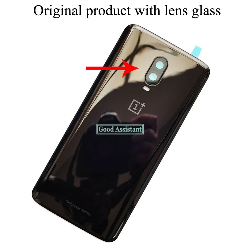 Оригинальный черный/прозрачный чехол 6 4 дюйма для OnePlus 6T 1 + 6t A6010 A6013 задняя крышка