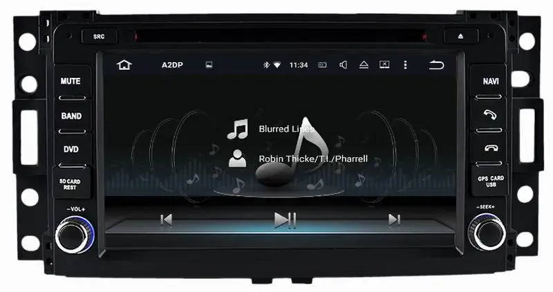 Ouchuangbo Android 9 0 автомобильный аудио dvd gps навигация для Hummer H3 2006-2009 с USB Bluetooth 8 ядер wifi 4