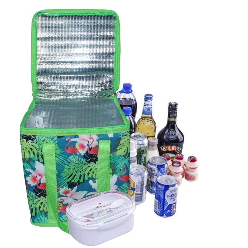 Портативные дорожные сумки с изоляцией из фольги Термосумка для пикника