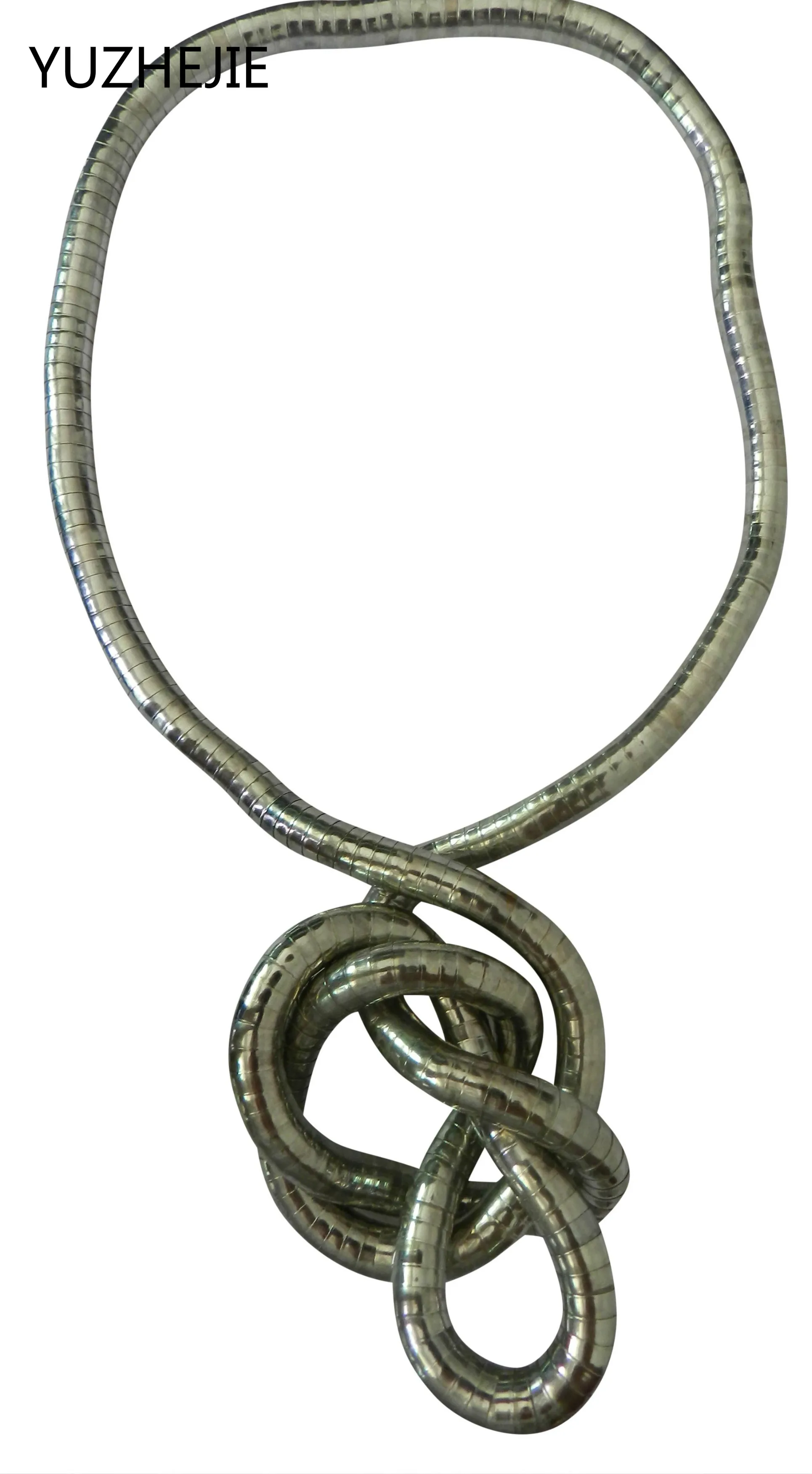 YUZHEJIE 5mm Thickness 90cm Length Flexible Snake Necklace or Belt Bendable DIY Bendy As you Like Hot Twist Jewelry | Украшения и