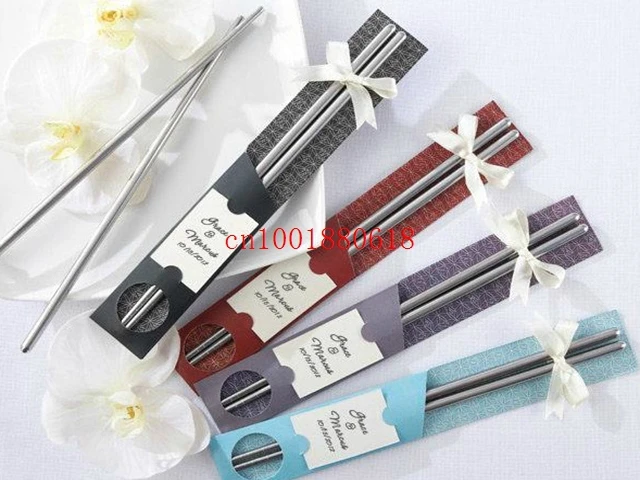 Fedex DHL Бесплатная доставка новейшие палочки для еды из нержавеющей стали посуда