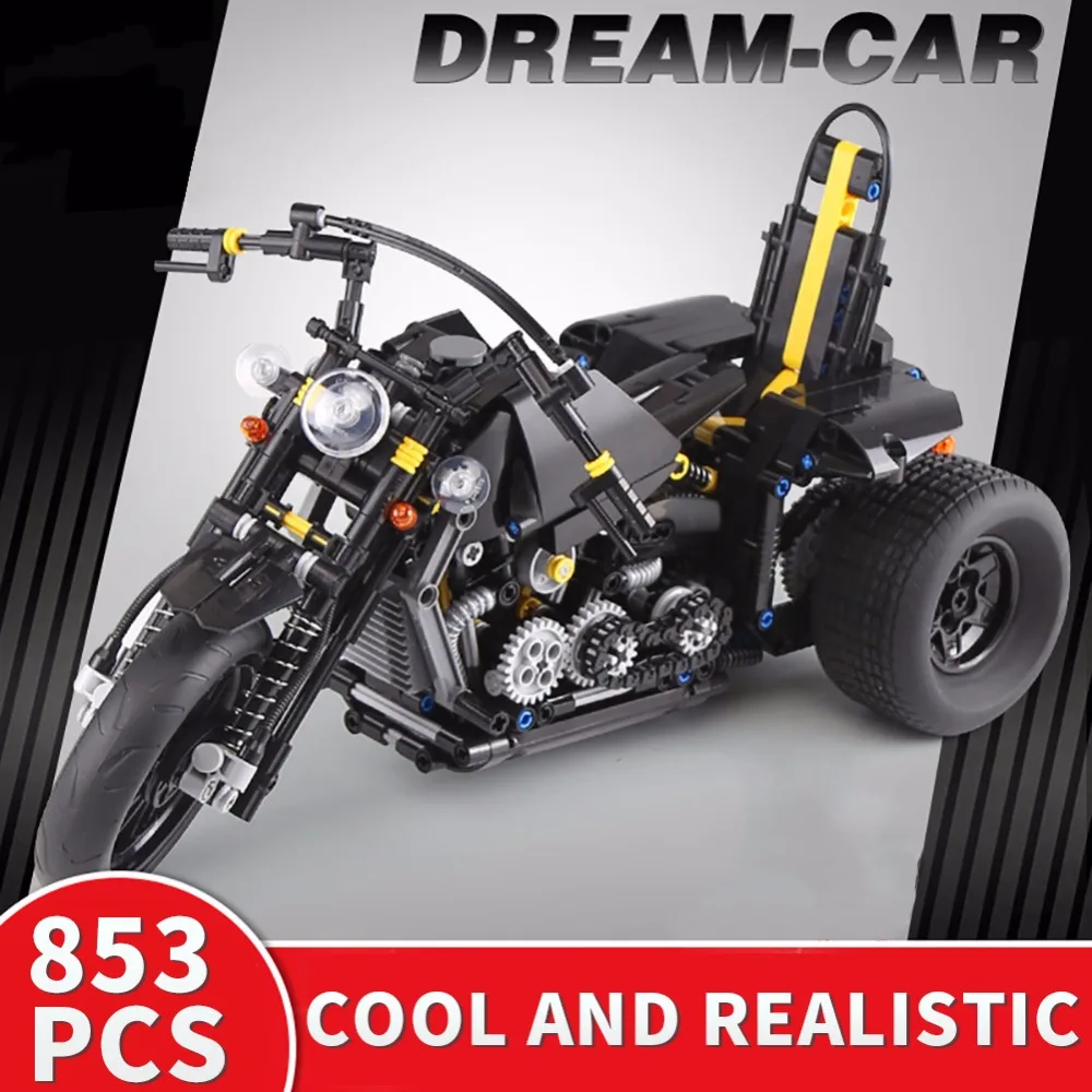 XINGBAO 03020 Technic машина серии Exploiture тяжелый мотоцикл строительные блоки набор