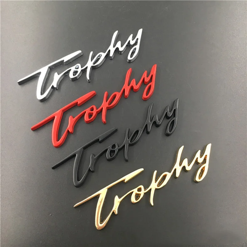 Автомобильные аксессуары для трофей логотип кузова наклейка металлический