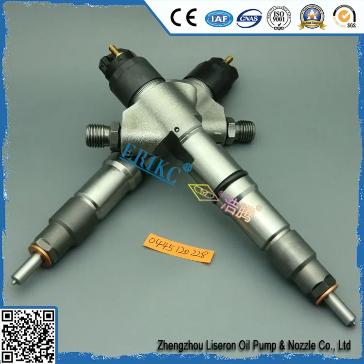 ERIKC инжектор 0445120228 common rail комплект топливных форсунок 0 445 120 228 части дизельного