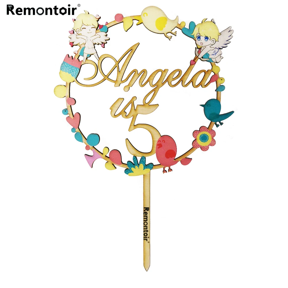 Персонализированные украшения для торта на день рождения индивидуальные