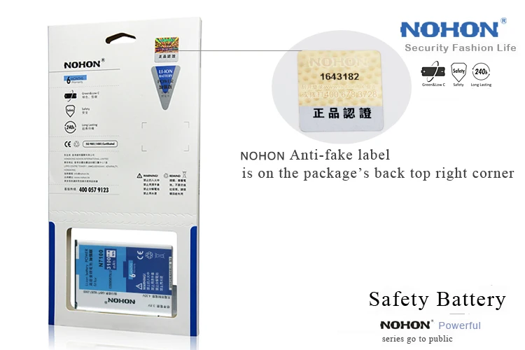 NOHON EB595675LU Батарея для samsung Galaxy Note 2 3 4 Note2 Note3 Note4 B800BE EB-BN910BBE EB-BN916BBC аккумулятор Замена Batarya