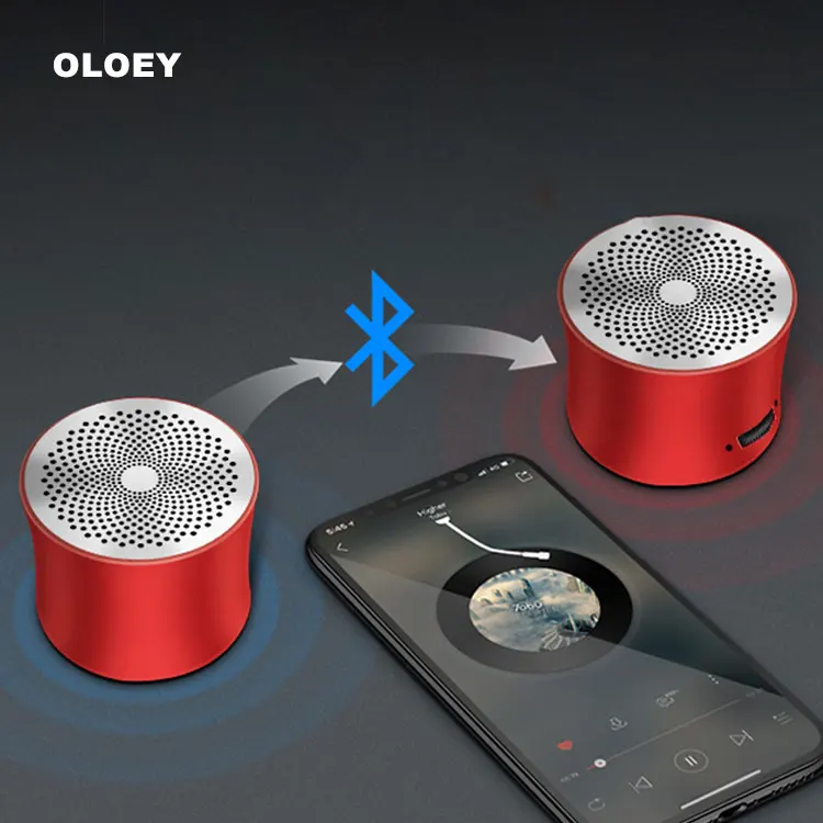 OLOEY 2019 new HD Control Wireless Portable Mini Bluetooth Speaker Stereo Bass With Mic | Электроника