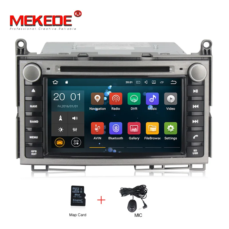 MEKEDE 4 ядра Android 8,1 автомобильный dvd плеер gps-навигация, радио, стерео для toyota venza 2008- с поддержкой Wi-Fi BT 4G - Цвет: Standard model