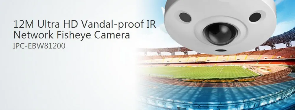 Dahua IPC-EBW81230 12 МП ультра панорамная ИК Сеть рыбий глаз камера IP67 IR 10 м sd-карта слот с POE DH-IPC-EBW81230 с логотипом
