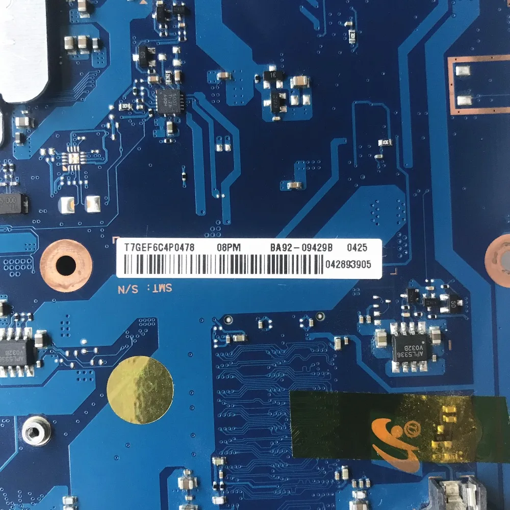 Для samsung RV515 Материнская плата ноутбука BA92-09429A BA92-09429B BA92-07849A BA92-07849B BA41-01534A E350/E450 Процессор HD6470M 1G