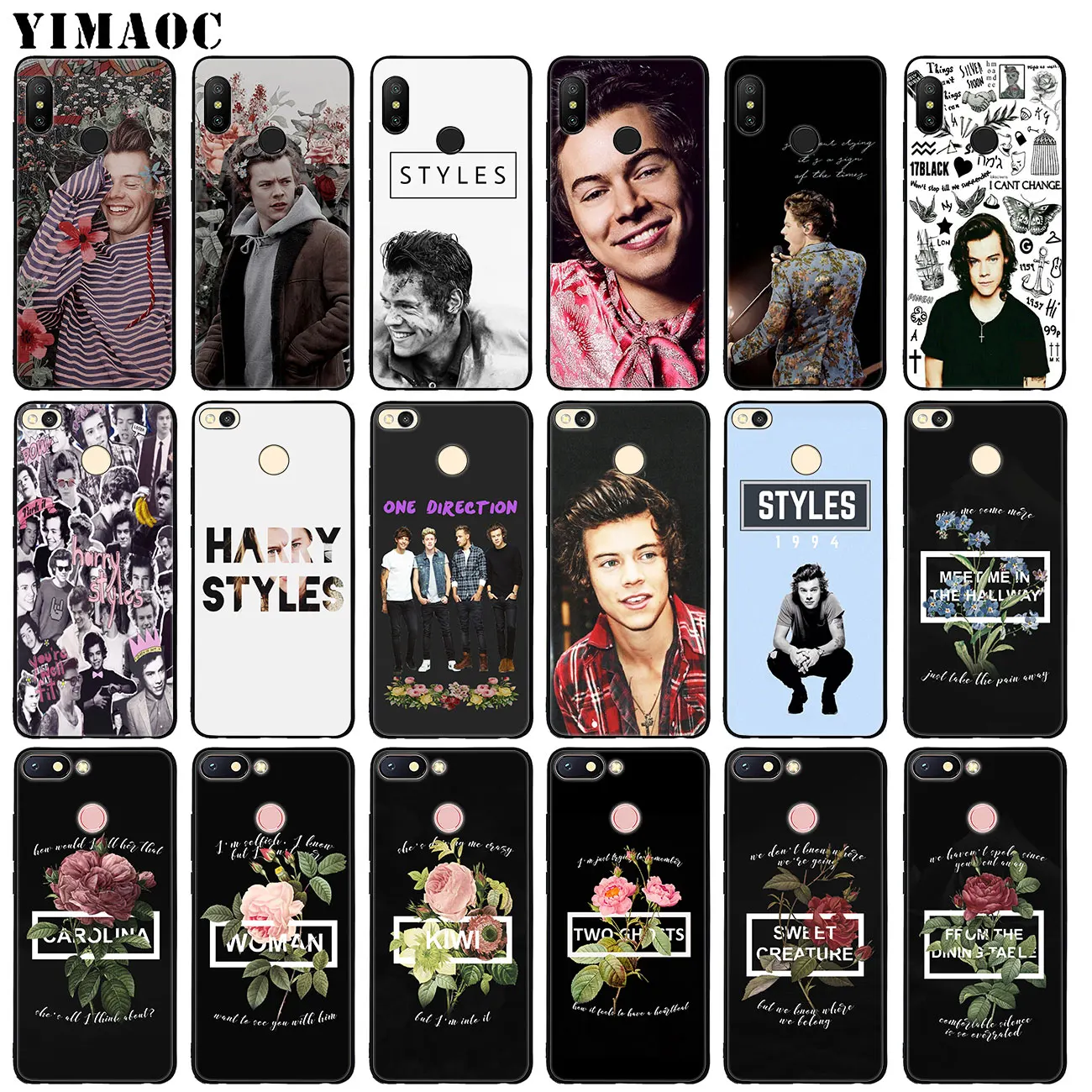 Мягкий силиконовый чехол для телефона YIMAOC Harry Styles One Direction 1D Xiaomi MI 10 9 9T CC9 CC9E A3 Pro 8 SE A2