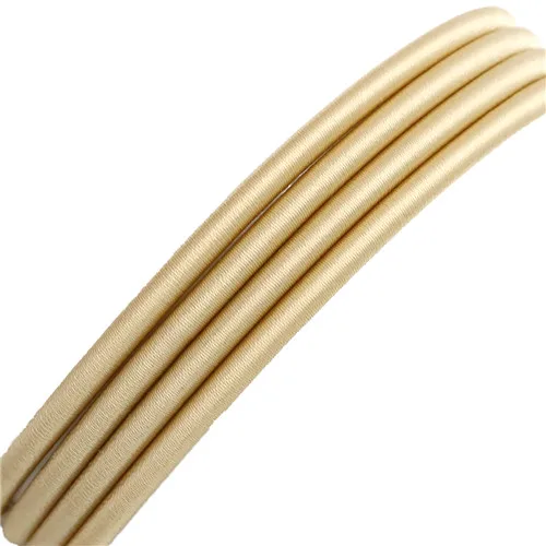 Beige 1 шт. длина 45 см толщина 5 мм вискозный шнур(вискозный намоточный шланг) для Nceklace браслета модные ювелирные изделия для рукоделия аксессуары - Цвет: Beige