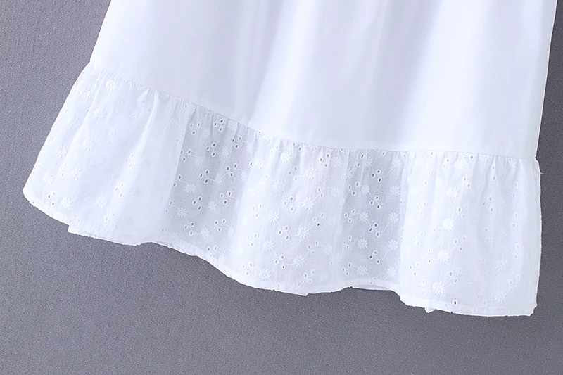 2019 женское модное повседневное Белое Мини Платье С v образным вырезом коротким