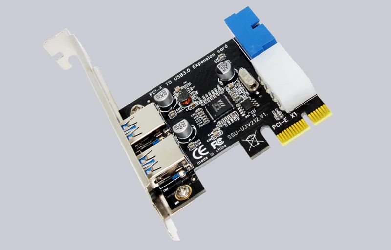 PCI Express USB 3 0 2 порта передняя панель с 4 контактным и 20 адаптером для карт