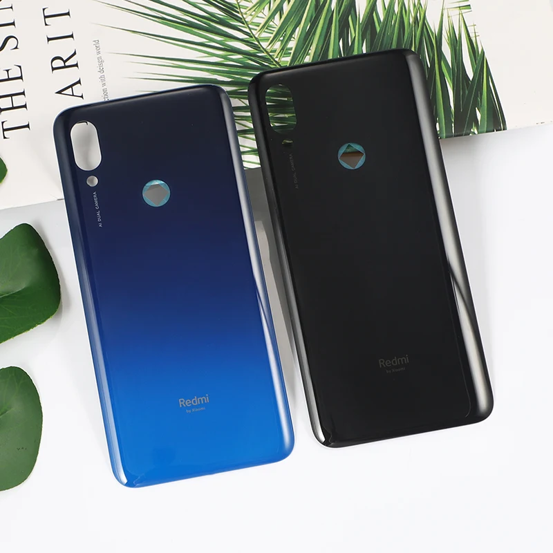 Redmi7 корпус для Xiaomi Redmi 7 Пластиковая Задняя крышка батареи Чехол для мобильного телефона запасные части