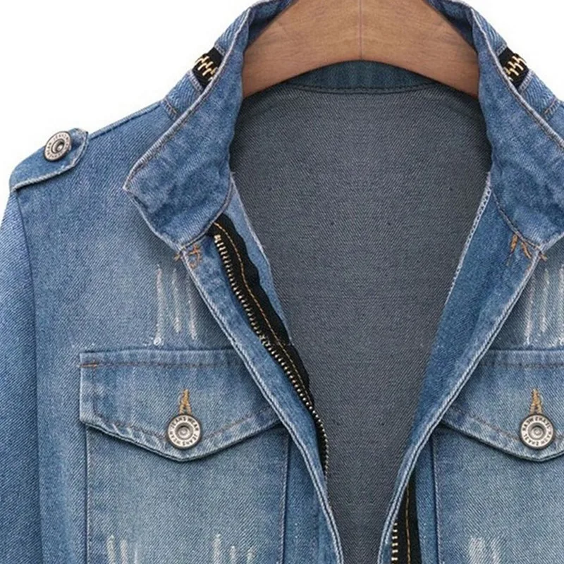 OKXGNZ джинсовая куртка в европейском стиле пальто женский весенний костюм с