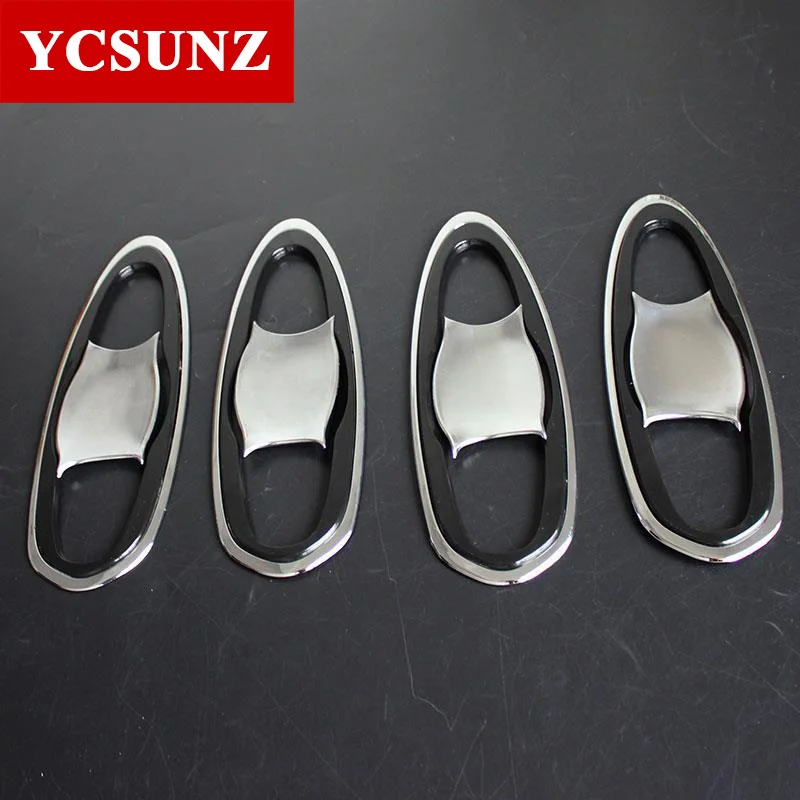 Автомобильные аксессуары хромированные Дверная ручка крышка чаши для Toyota Rav4 2014 +