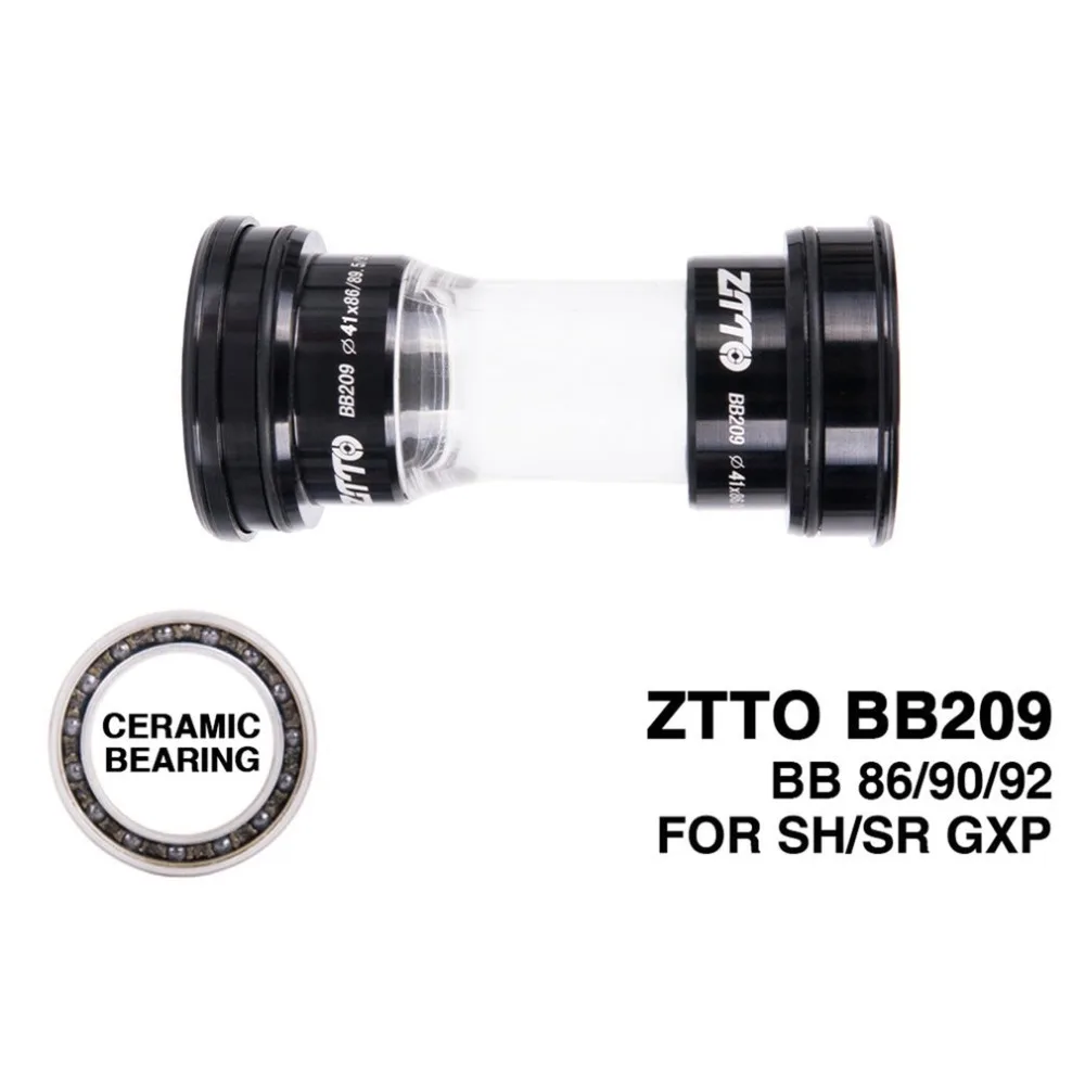 ZTTO керамический подшипник BB209 BB92 BB90 BB86 пресс подходит для нижней скобы шоссейного