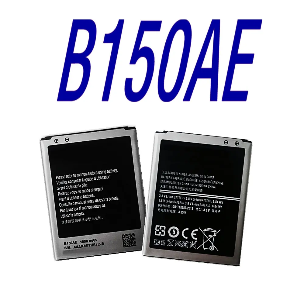 Высококачественный сменный аккумулятор B150AC/AE 1800 мА для Samsung GALAXY Trend3 G3502 G3508 G3509 i8260