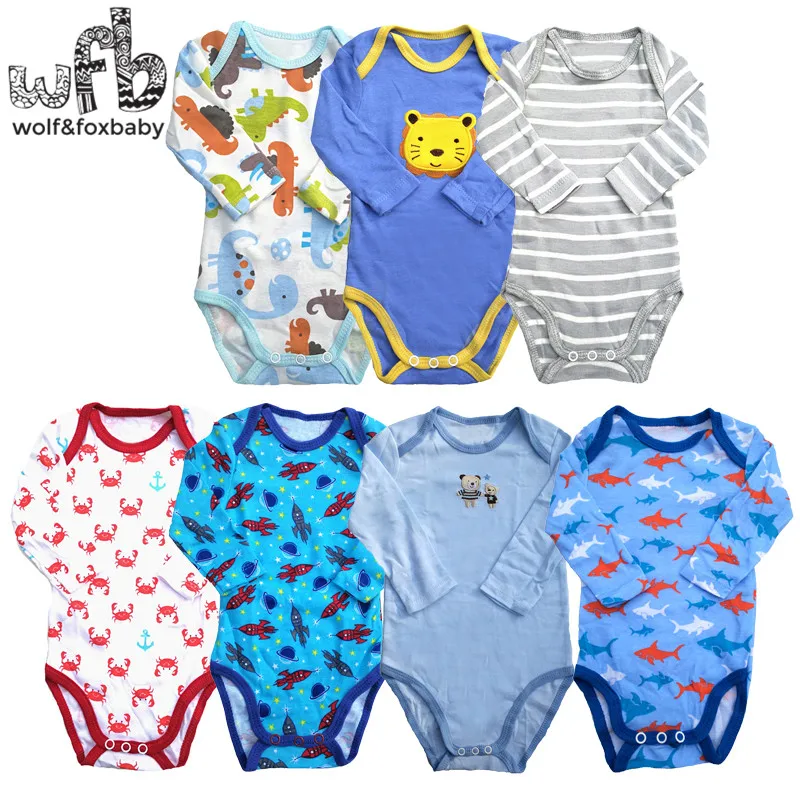 Рисунок 2 - Детские боди с длинными рукавами