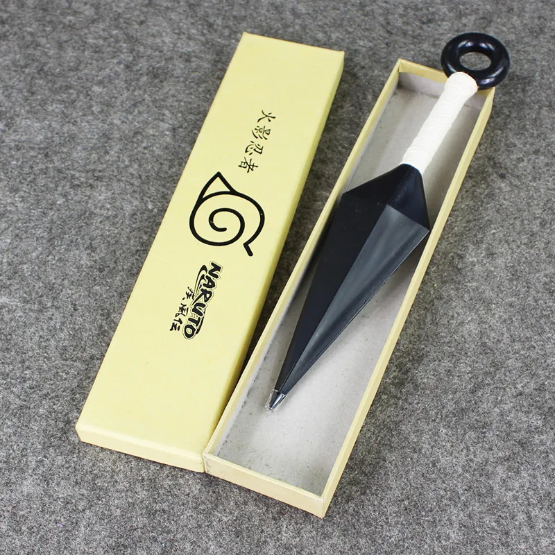 Deilara-Colgante de Shuriken Kunai, 4 estilos, 2 tama&ntilde;os, juguetes de PVC nuevos en caja, 13cm, 26cm-2