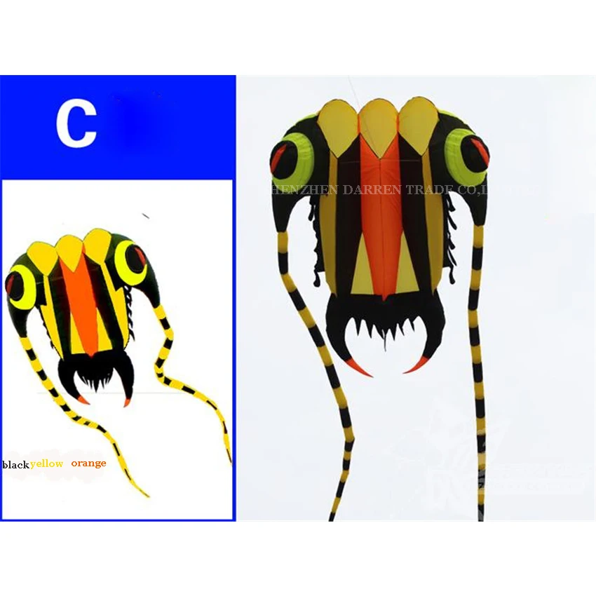 1PC 40 sqm Trilobite Kite Outdoor Sport Dolphins Kites Easy to Fly Frameless flying toys soft kite show Lifter | Спорт и развлечения