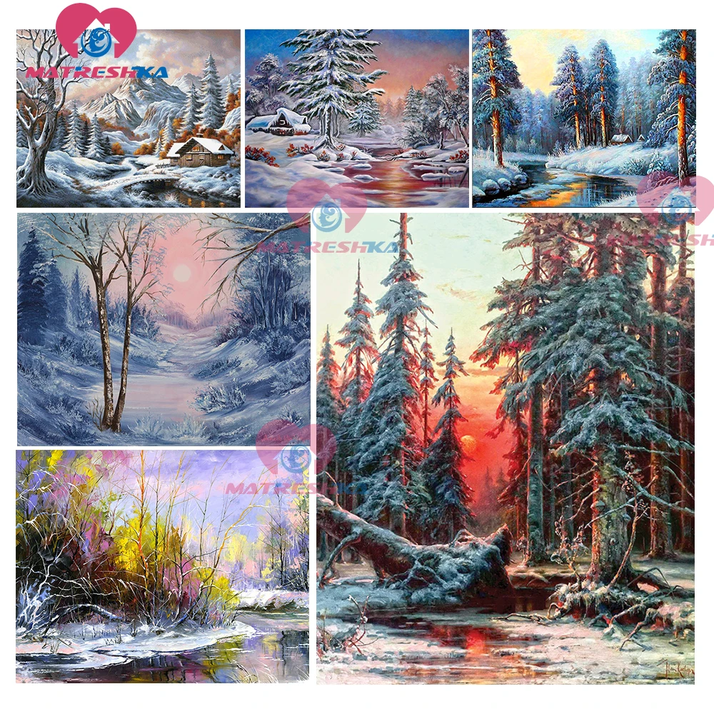 5d diy алмазная живопись Вышивка природа мозаика алмаз полный картины с