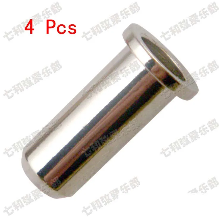 4 шт хромированная электрическая бас-гитара строка втулки для крепления струн