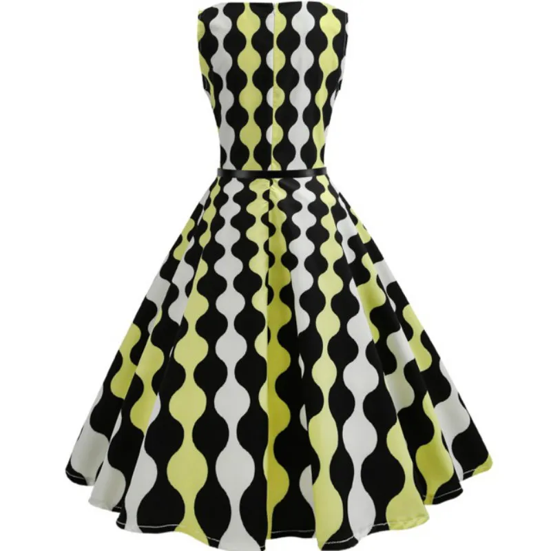 2018 рокабилли Одри Хепберн Туника халат Повседневная одежда Vestidos 60s 50s винтажные