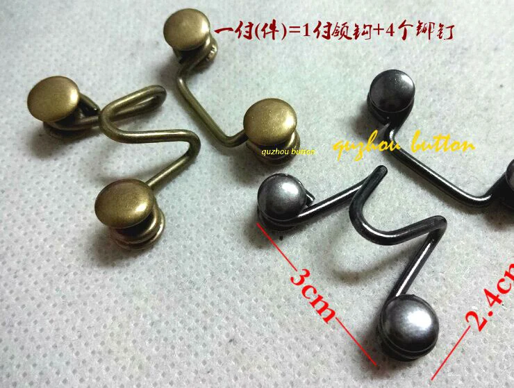 Бесплатная доставка латунный ошейник с крючком и пряжкой ручная работа шитье