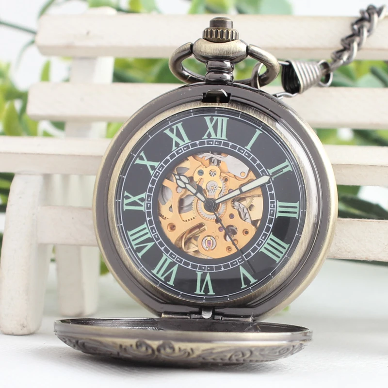 Механические часы классический раскладушка подарок коллекция карманные