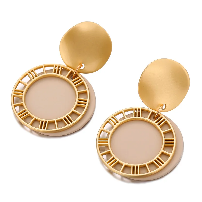 2019 горячая Распродажа модные свисающие серьги креативные эффектные Ретро