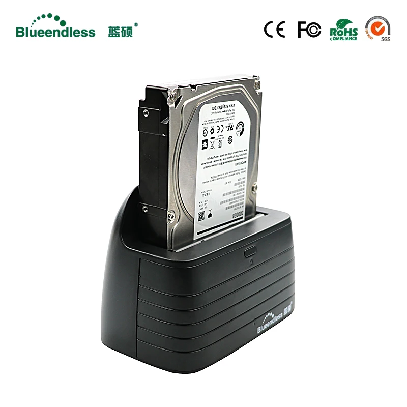 1 Bay 2 5 3 hdd док станция Sata USB к 0 чехол hd внешний для ssd ТБ usb sata пластиковая розетка HDD