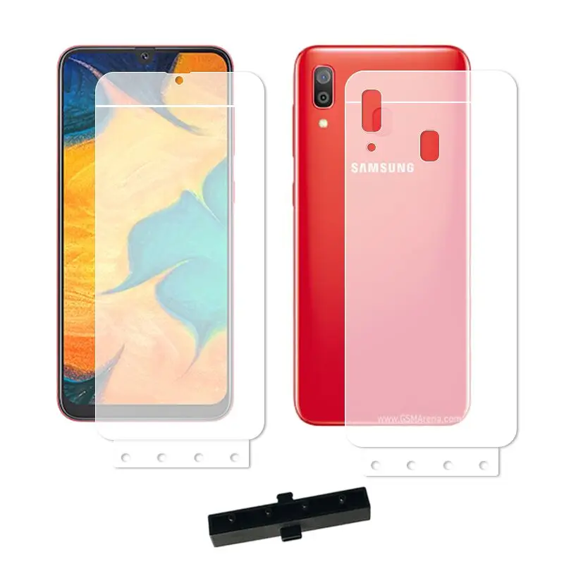 10 комплектов мягкая Гидрогелевая пленка с полным покрытием для Samsung Galaxy A90 A80 A70 A60