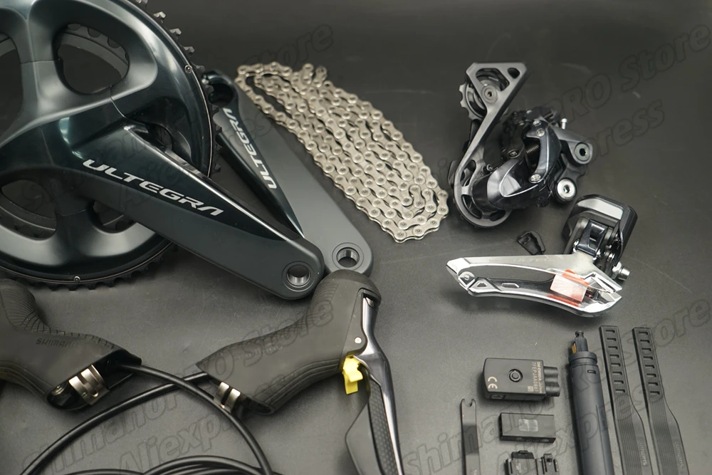 Shimano Ultegra Di2 R8070 Groupset Гидравлический дисковый тормоз-плоское Крепление-2x11-speed R8000 |